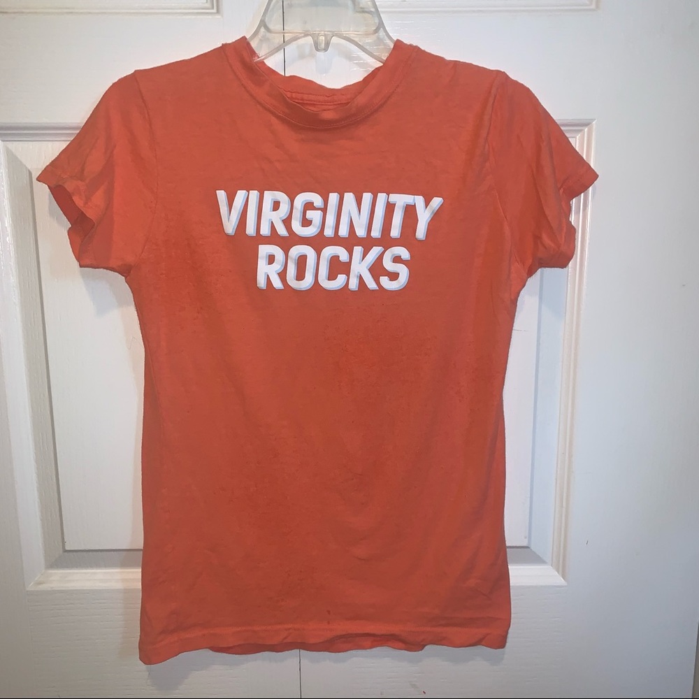 vrginity rocks t-shirt size medium